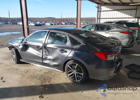 2023 Honda Civic Touring из США, поврежденный, VIN 2HGFE1F90PH308302